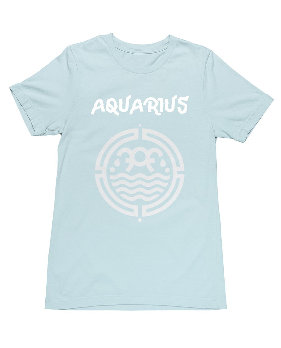 Aquarius Hoodie with Tribal Logo Tshirt (Copy)