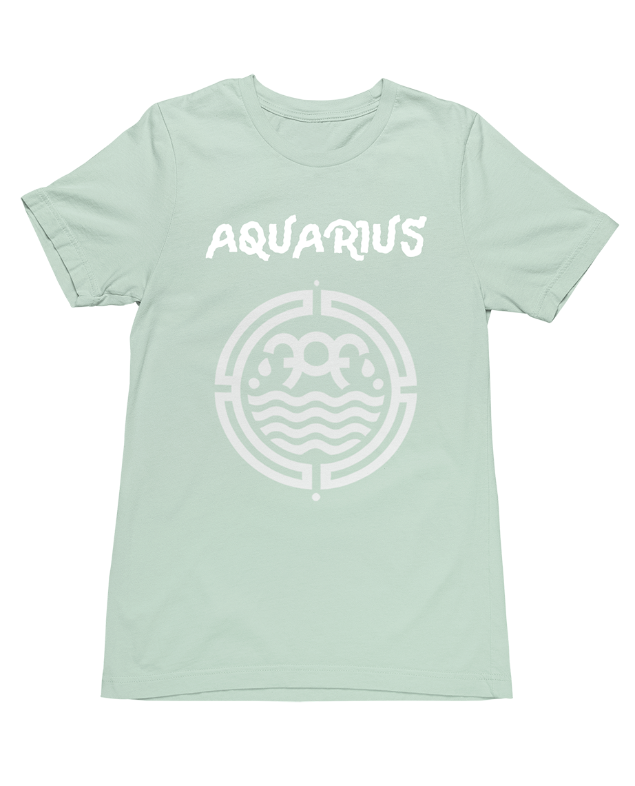 Aquarius Hoodie with Tribal Logo Tshirt (Copy)