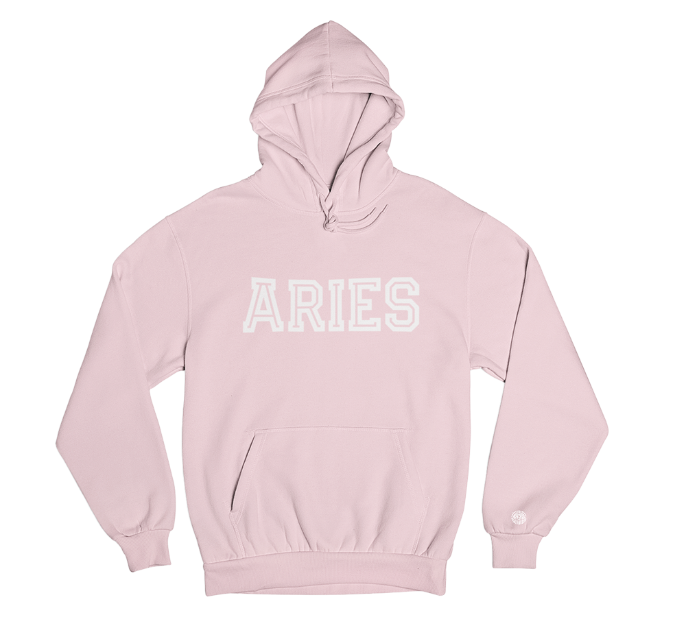 Aries Hoodie with Tribal Logo Tshirt