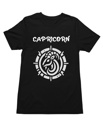 Capricorn Hoodie with Tribal Logo Tshirt