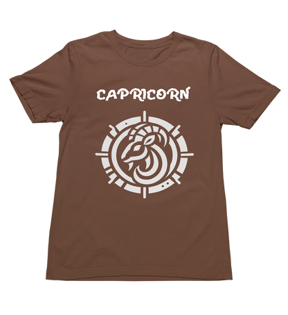 Capricorn Hoodie with Tribal Logo Tshirt