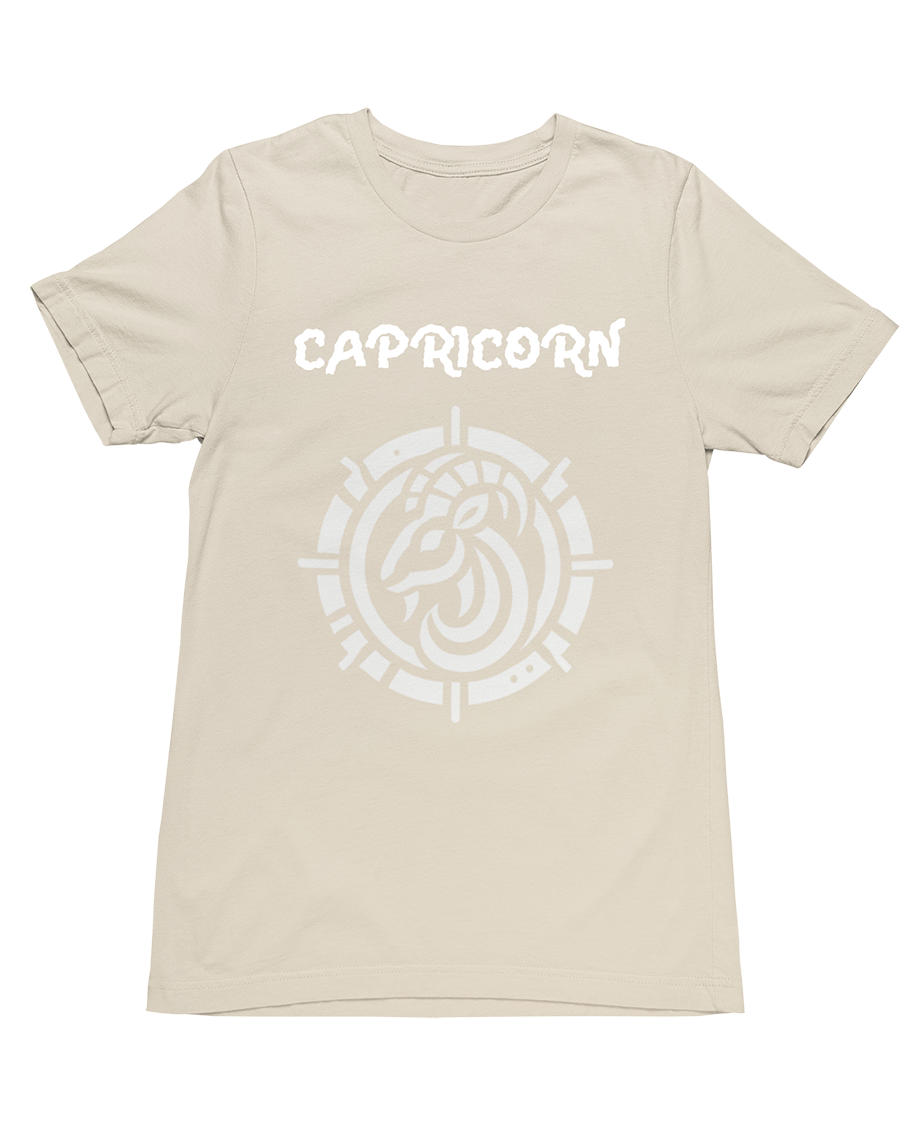 Capricorn Hoodie with Tribal Logo Tshirt