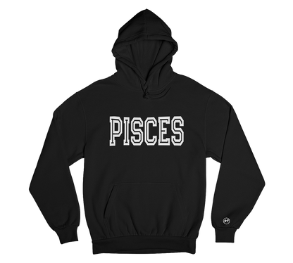 Pisces Hoodie with Tribal Logo Tshirt